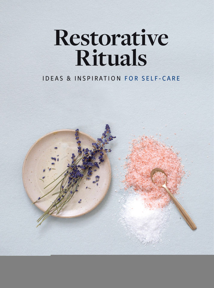 Restorative Rituals: Ideas and Inspiration for Self-Care book cover by Leslie Koren