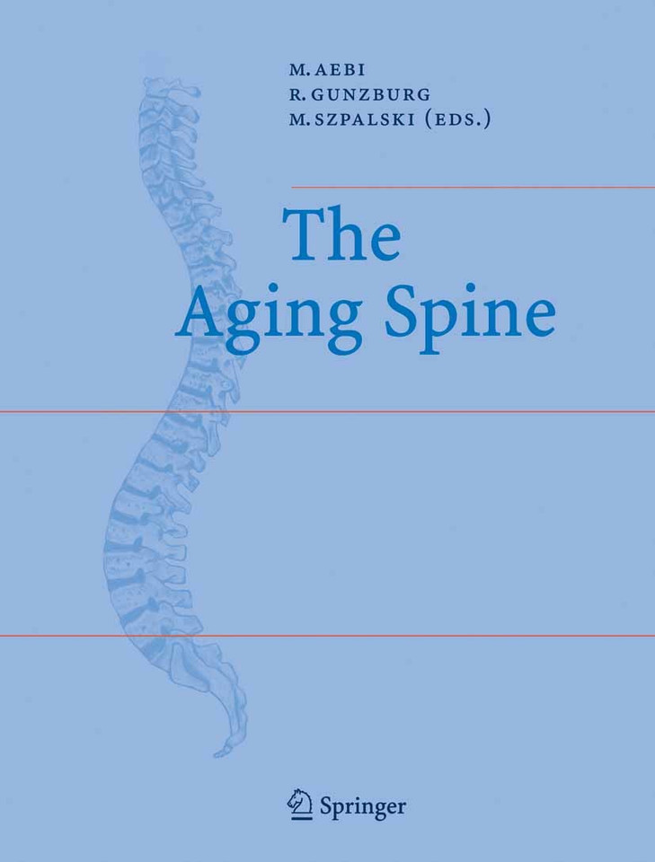 The Aging Spine book cover by 