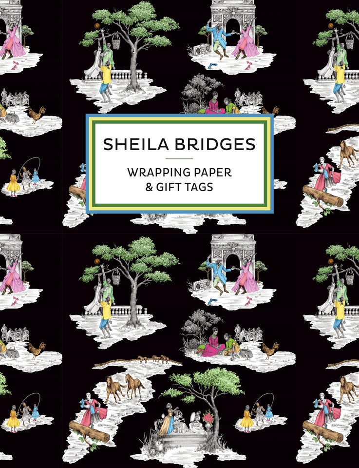 Sheila Bridges: Wrapping Paper & Gift Tags (Wrapping Paper) book cover by Sheila Bridges