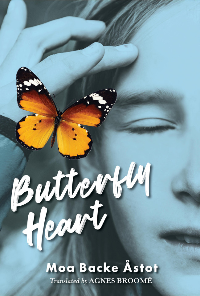 Butterfly Heart book cover by Moa Backe Åstot