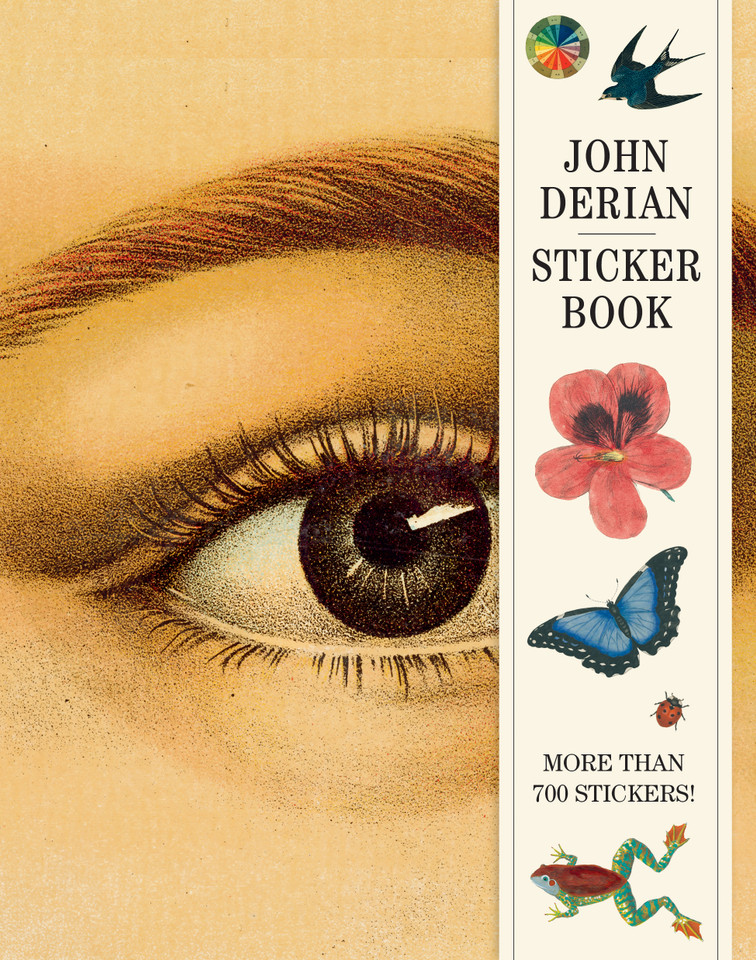 John Derian Sticker Book (John Derian Paper Goods) book cover by John Derian