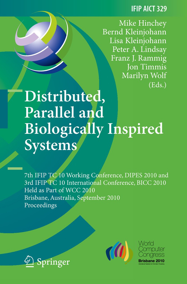Distributed, Parallel and Biologically Inspired Systems (IFIP Advances in Information and Communication Technology #329) book cover by 