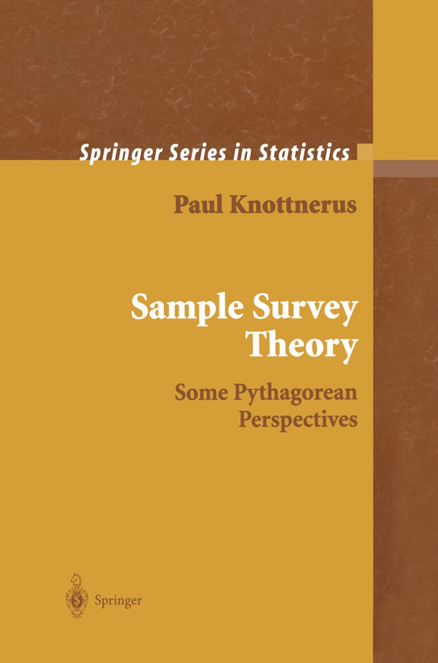 Sample Survey Theory: Some Pythagorean Perspectives (Springer Series in Statistics) book cover by Paul Knottnerus