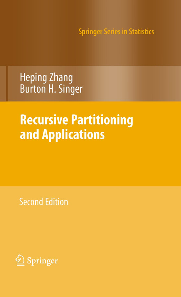 Recursive Partitioning and Applications (Springer Series in Statistics) book cover by Heping Zhang, Burton H. Singer