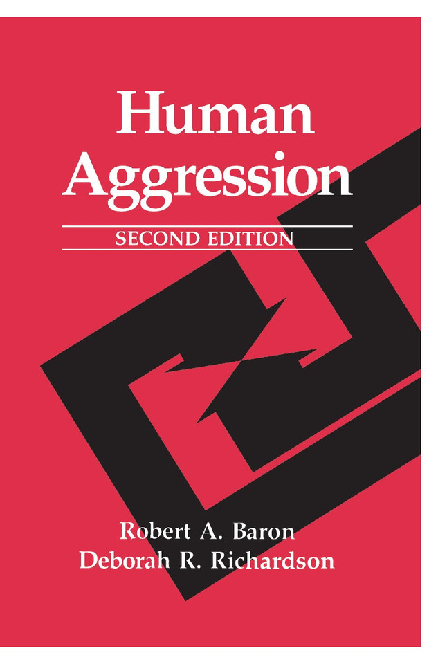 Human Aggression (Perspectives in Social Psychology) book cover by Robert A. Baron, Deborah R. Richardson