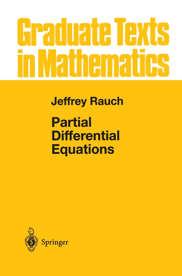 Partial Differential Equations (Graduate Texts in Mathematics #128) book cover by Jeffrey Rauch