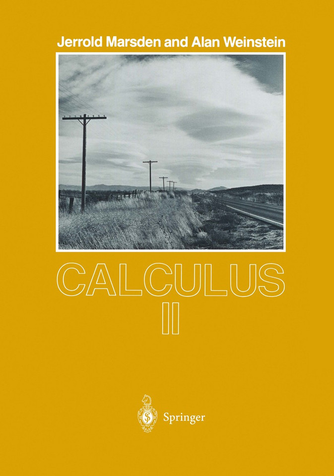Calculus II (Undergraduate Texts in Mathematics) book cover by Jerrold Marsden, Alan Weinstein