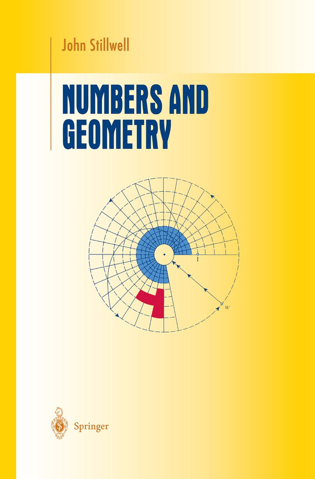 Numbers and Geometry (Undergraduate Texts in Mathematics) book cover by John Stillwell
