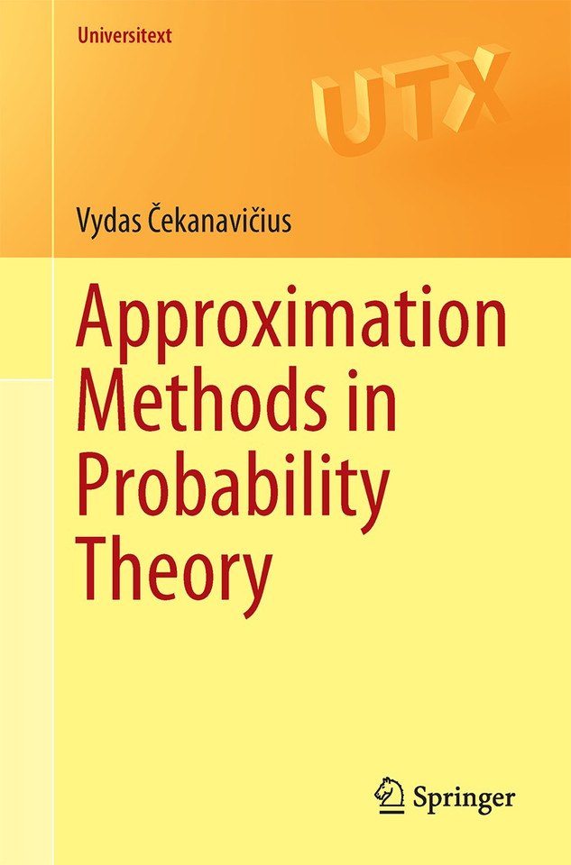 Approximation Methods in Probability Theory (Universitext) book cover by Vydas Čekanavičius