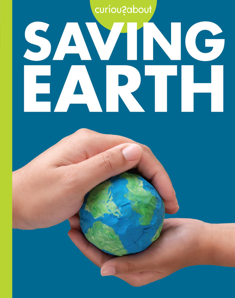 Curious about Saving Earth book cover by Amy S. Hansen