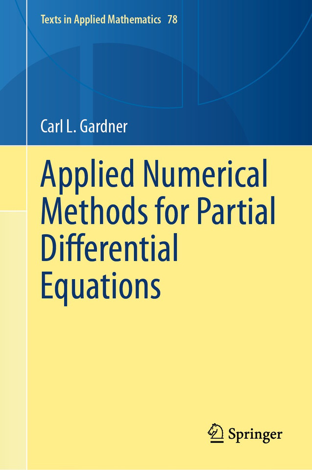 Applied Numerical Methods for Partial Differential Equations (Texts in Applied Mathematics #78) book cover by Carl L. Gardner