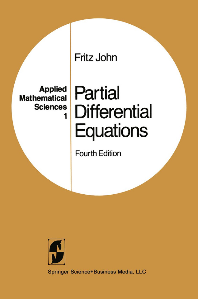 Partial Differential Equations (Applied Mathematical Sciences #1) book cover by Fritz John