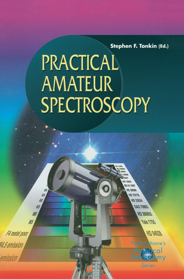 Practical Amateur Spectroscopy (The Patrick Moore Practical Astronomy Series) book cover by 