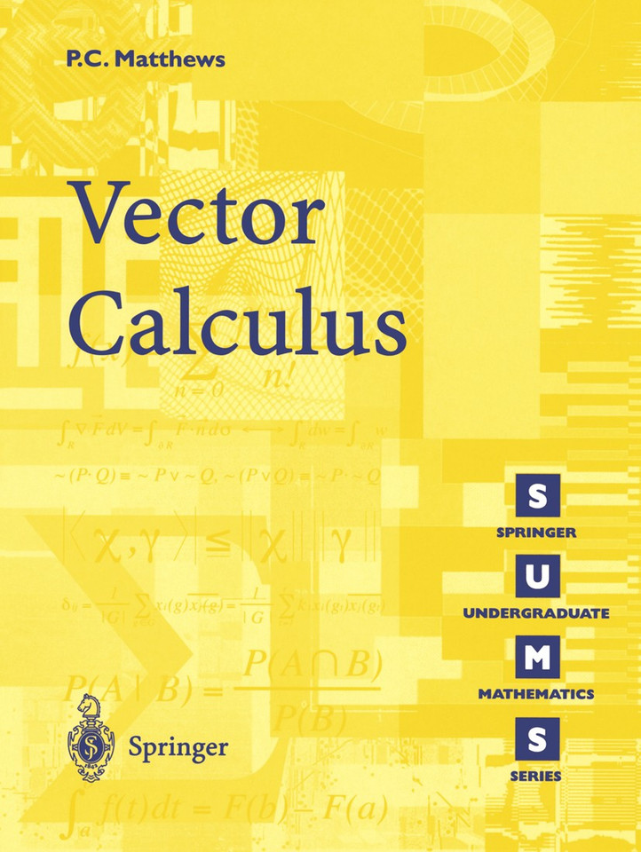 Vector Calculus (Springer Undergraduate Mathematics Series) book cover by Paul C. Matthews