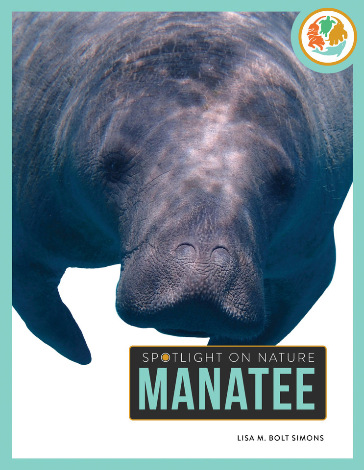 Manatee book cover by Lisa M. Bolt Simons