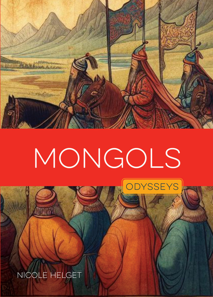 Mongols book cover by Nicole Helget