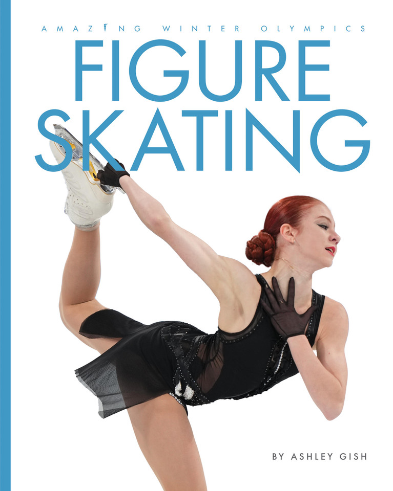 Figure Skating book cover by Ashley Gish