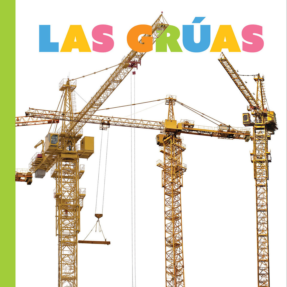 Grúas book cover by Meg Greve