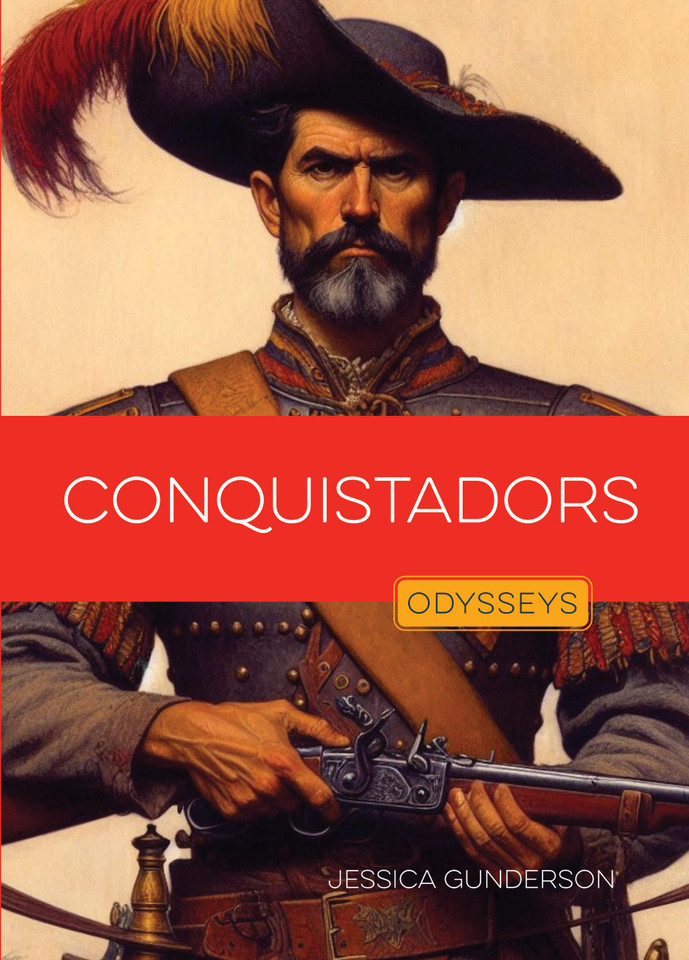 Conquistadors book cover by Jessica Gunderson