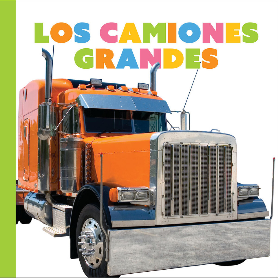 Semi camiones book cover by Meg Greve