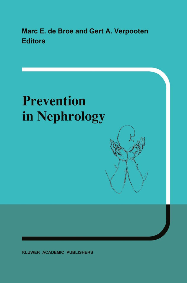 Prevention in nephrology (Developments in Nephrology #28) book cover by 