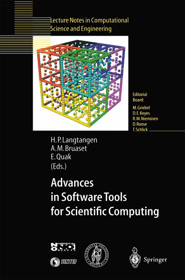 Advances in Software Tools for Scientific Computing (Lecture Notes in Computational Science and Engineering #10) book cover by 