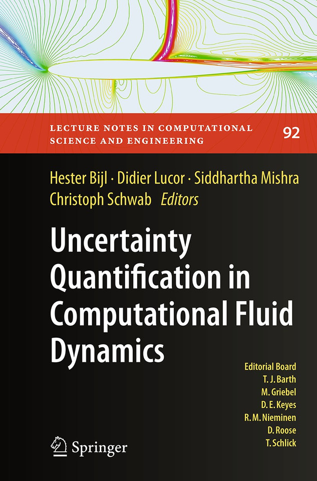 Uncertainty Quantification in Computational Fluid Dynamics (Lecture Notes in Computational Science and Engineering #92) book cover by 