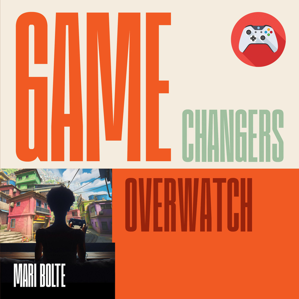 Overwatch book cover by Mari Bolte