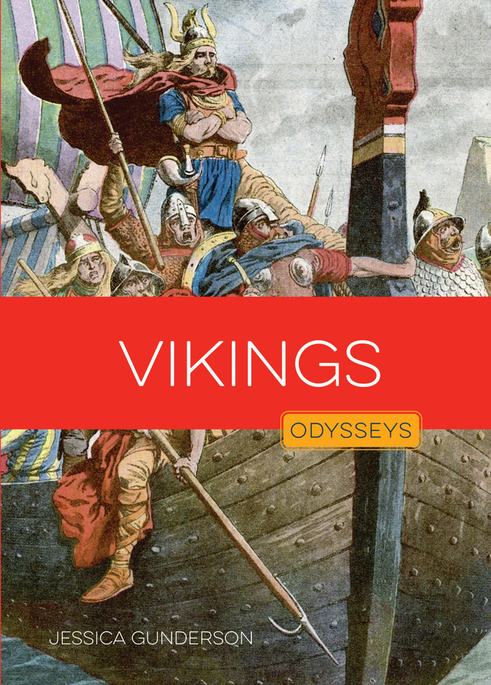 Vikings book cover by Jessica Gunderson