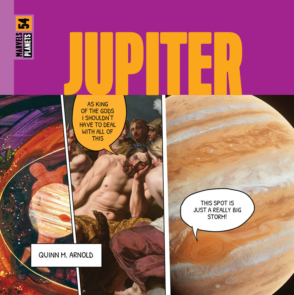 Jupiter (Marvels) book cover by Quinn M. Arnold