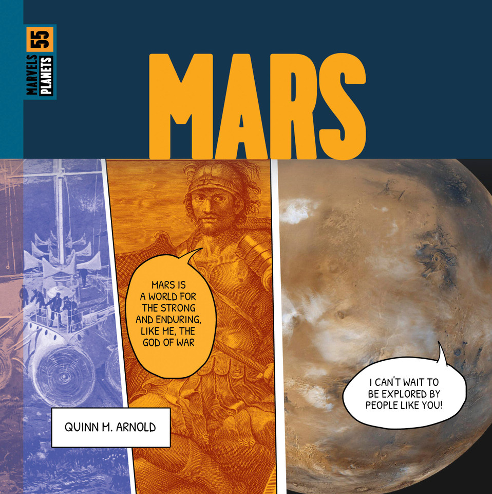 Mars (Marvels) book cover by Quinn M. Arnold