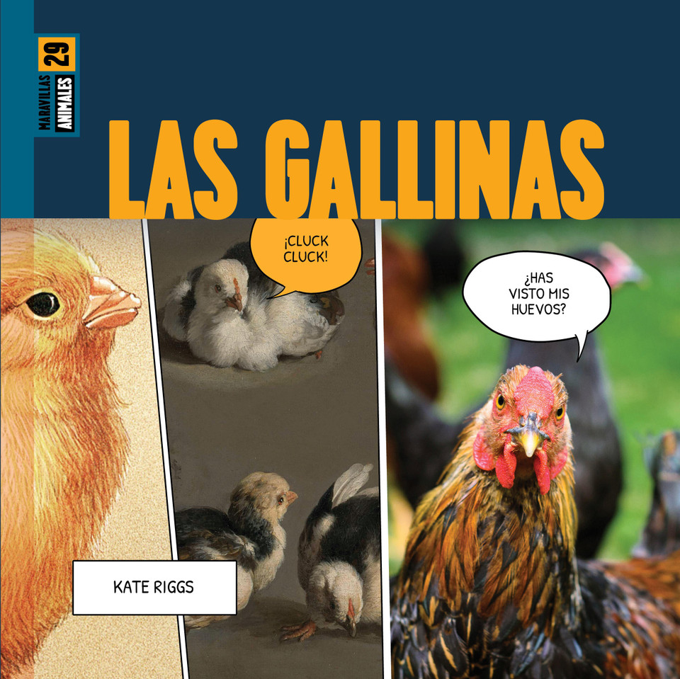 Las gallinas book cover by Kate Riggs