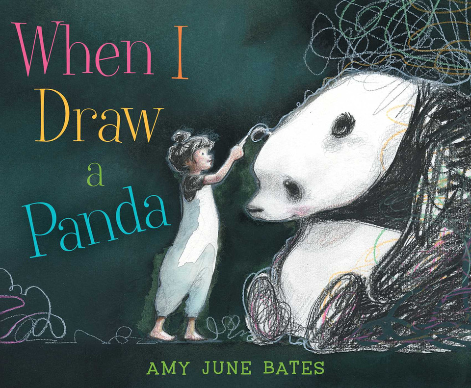 When I Draw a Panda book cover by Amy June Bates