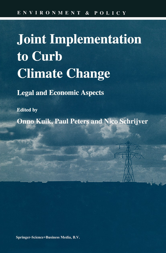 Joint Implementation to Curb Climate Change: Legal and Economic Aspects (Environment & Policy #2) book cover by 