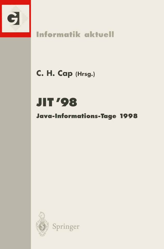 JIT’98 Java-Informations-Tage 1998: Frankfurt/Main, 12./13. November 1998 (Informatik aktuell) book cover by 