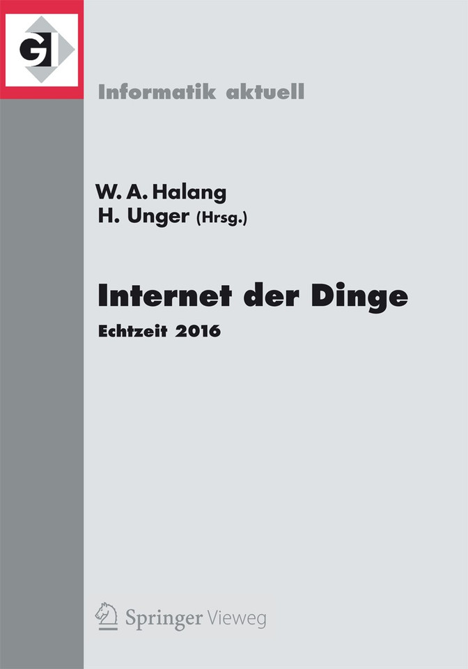 Internet der Dinge: Echtzeit 2016 (Informatik aktuell) book cover by 
