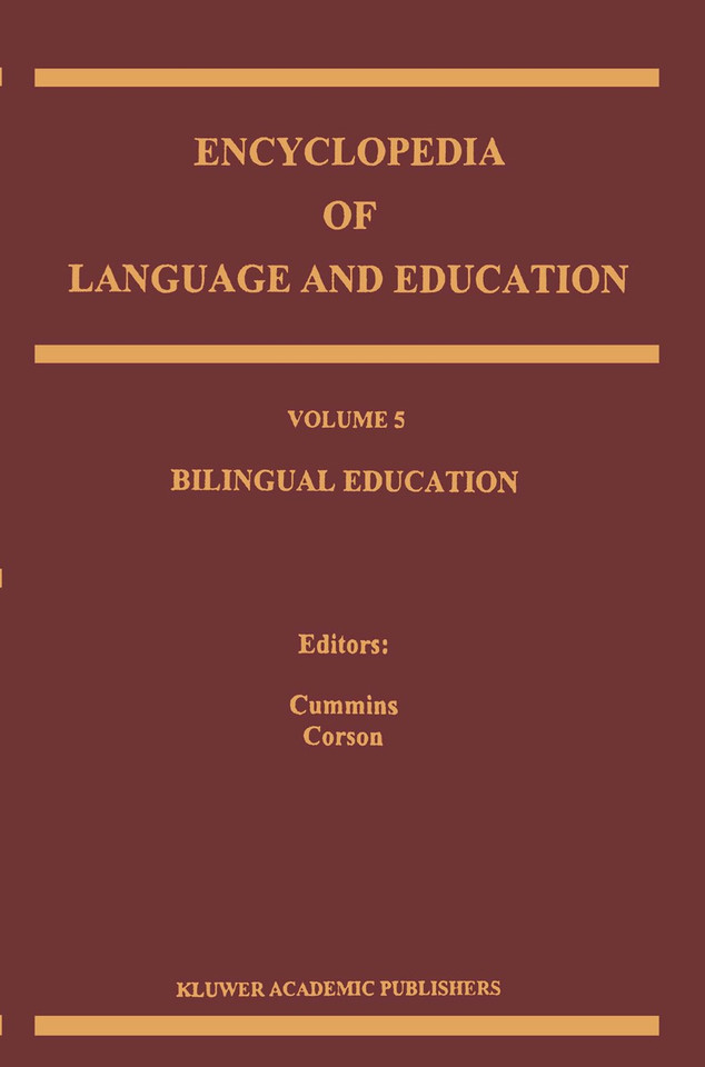 Bilingual Education (Encyclopedia of Language and Education #5) book cover by 