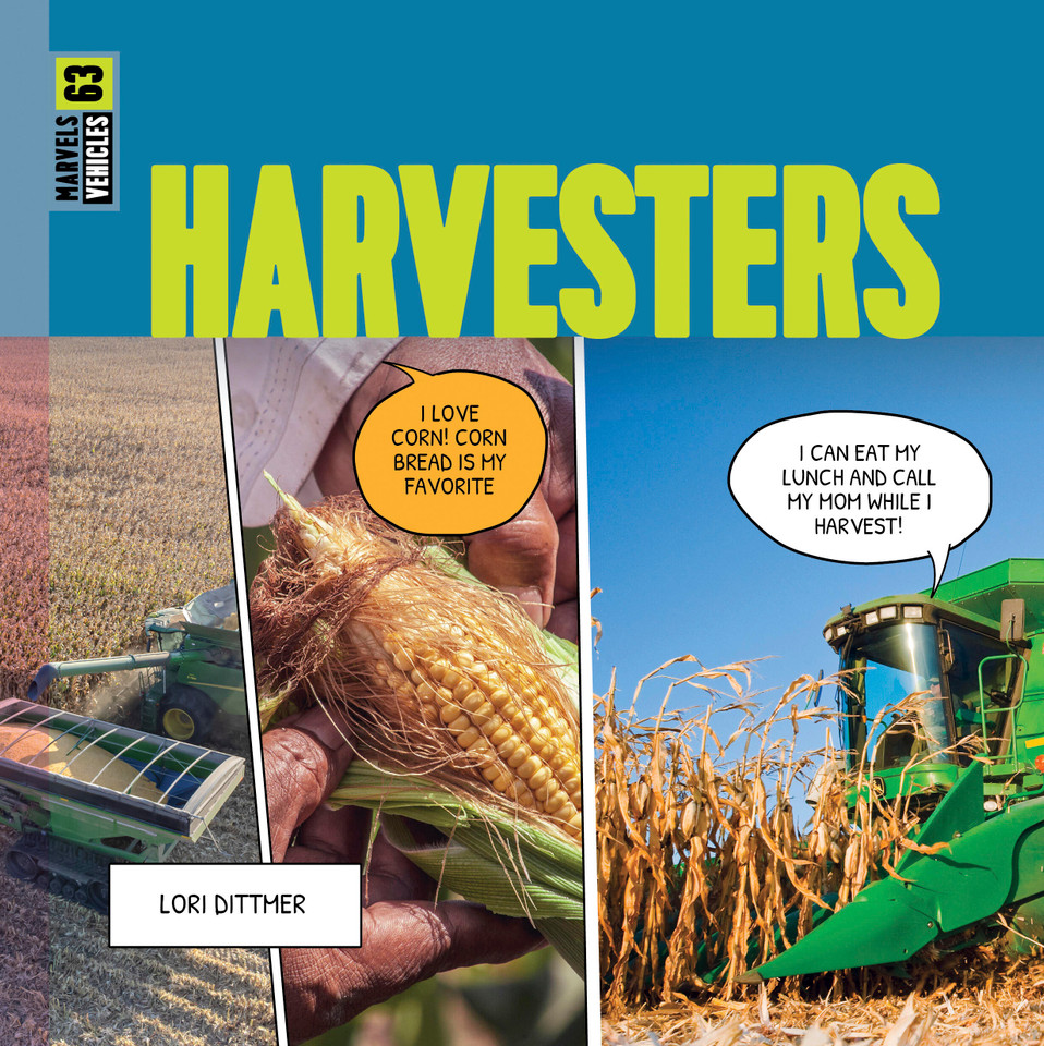 Harvesters (Marvels) book cover by Lori Dittmer
