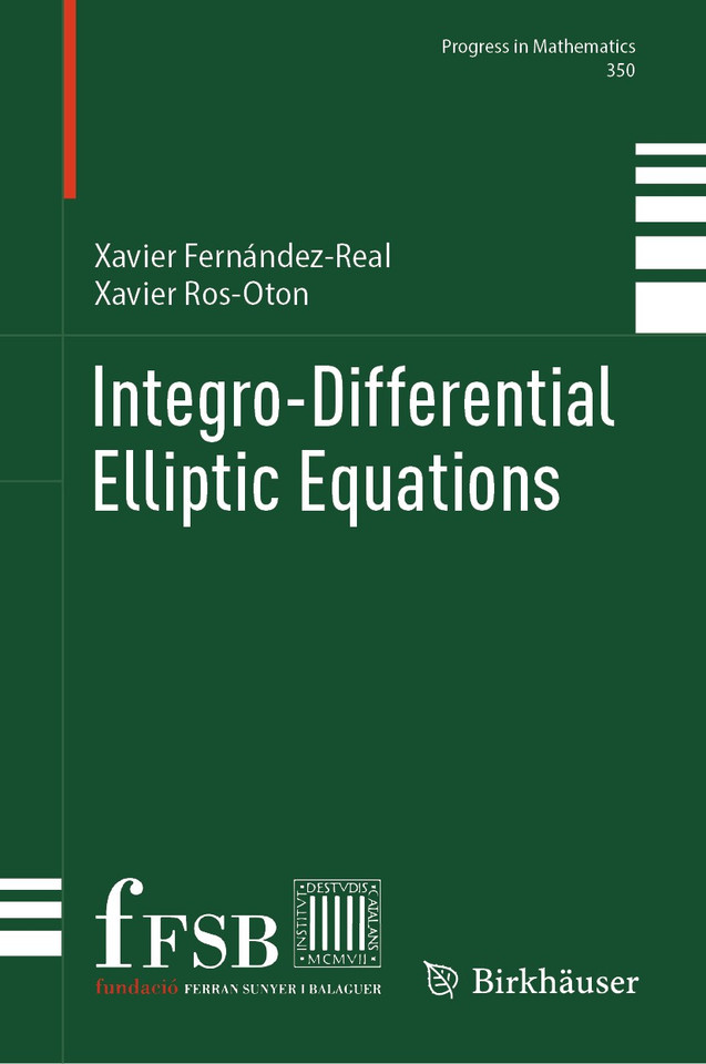 Integro-Differential Elliptic Equations (Progress in Mathematics #350) book cover by Xavier Fernández-Real, Xavier Ros-Oton