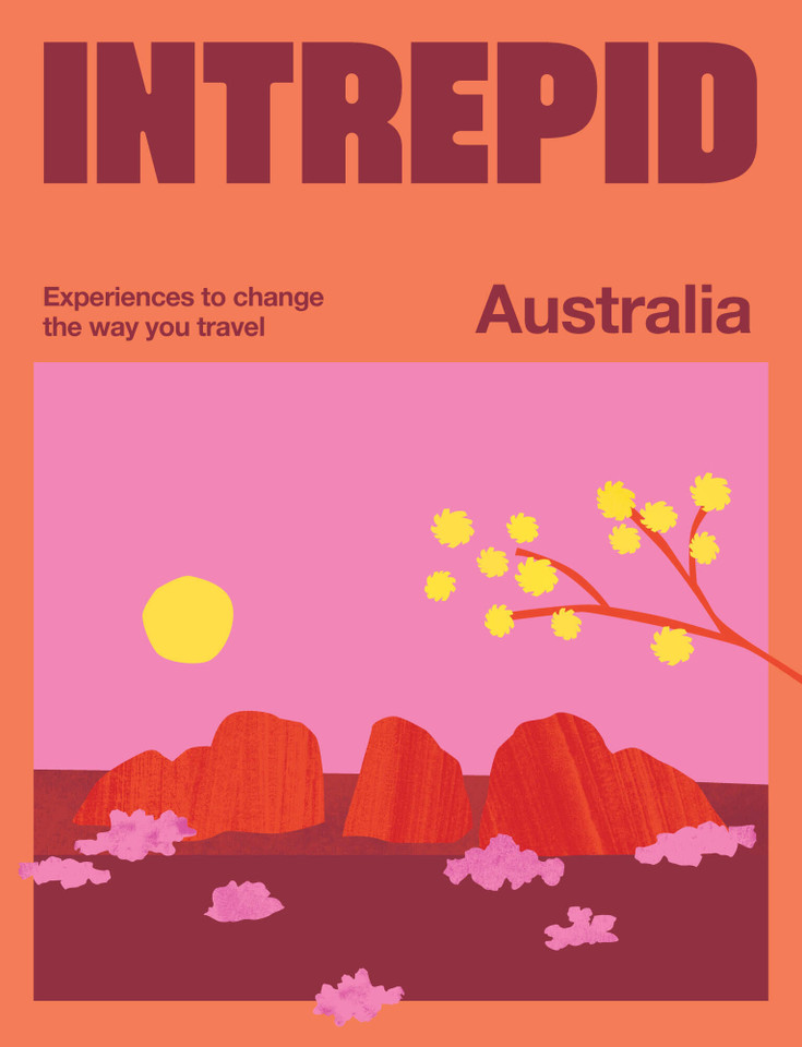 Intrepid Australia: Experiences to Change the Way You Travel book cover by Intrepid
