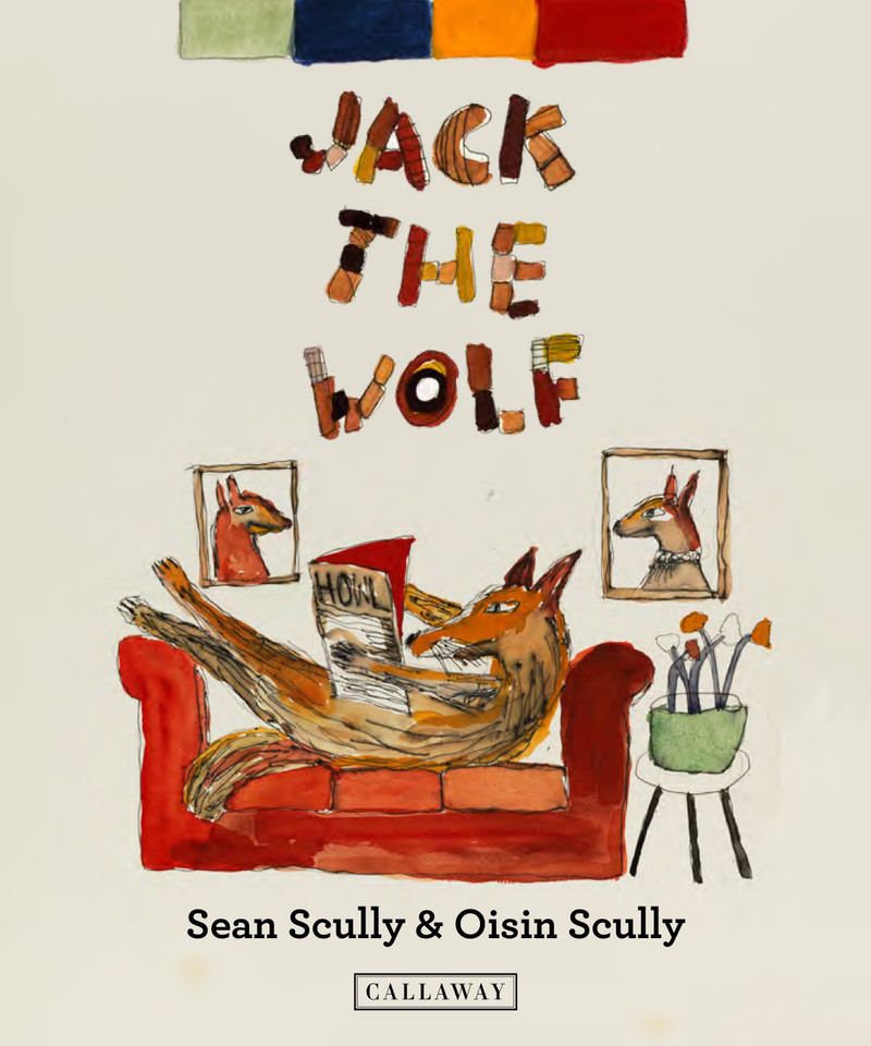 Jack the Wolf book cover by Oisin Scully