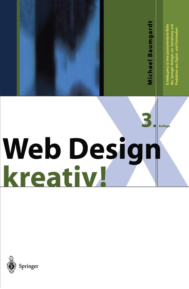 Web Design kreativ! (X.media.press) book cover by Michael Baumgardt