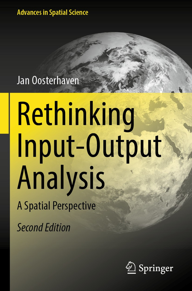 Rethinking Input-Output Analysis: A Spatial Perspective (Advances in Spatial Science) book cover by Jan Oosterhaven