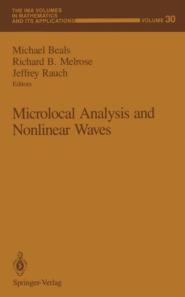 Microlocal Analysis and Nonlinear Waves (The IMA Volumes in Mathematics and its Applications #30) book cover by 