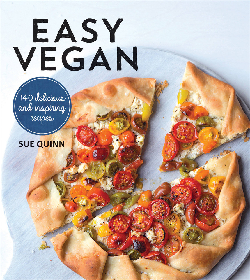 Easy Vegan book cover by Sue Quinn