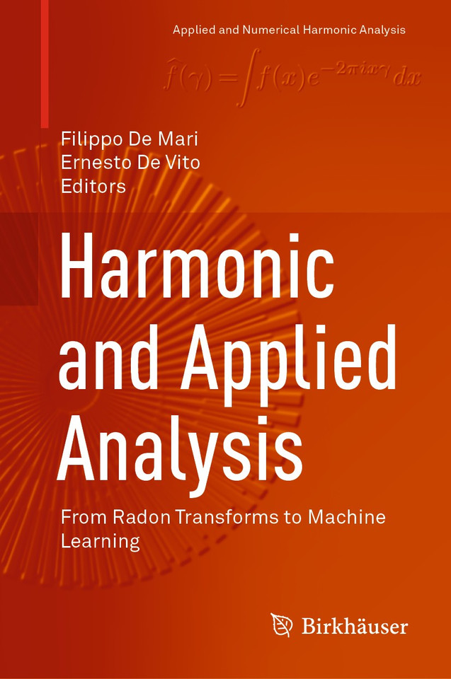 Harmonic and Applied Analysis: From Radon Transforms to Machine Learning (Applied and Numerical Harmonic Analysis) book cover by 