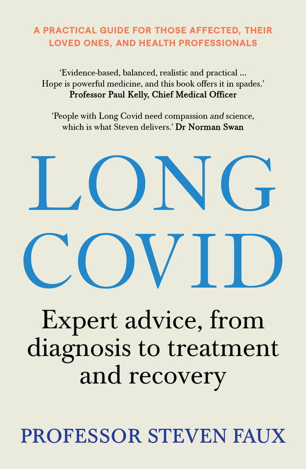 Long COVID: Expert advice, from diagnosis to treatment and recovery book cover by Steven Faux