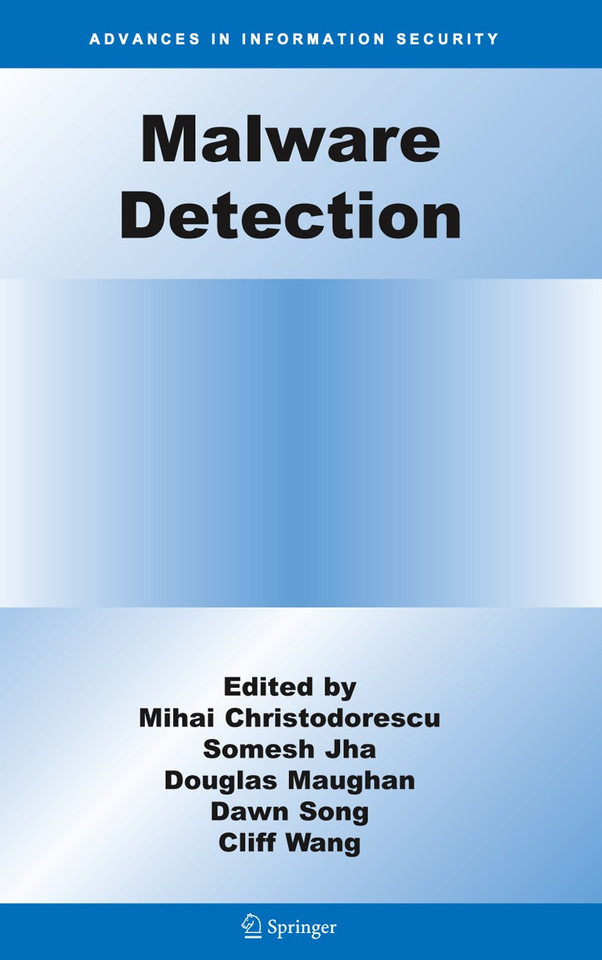 Malware Detection (Advances in Information Security #27) book cover by 