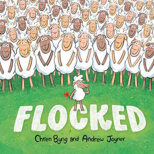 Flocked book cover by Chren Byng