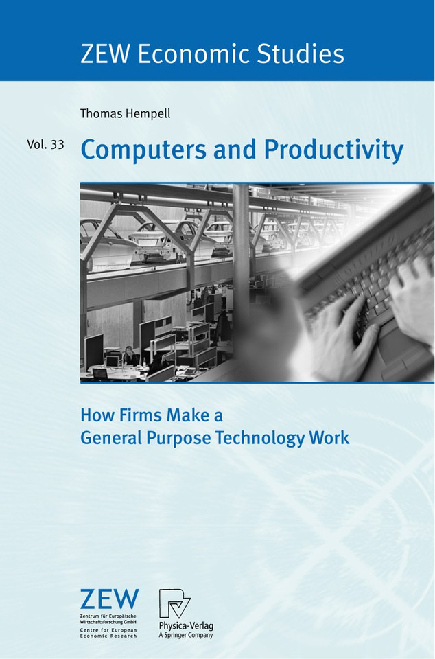 Computers and Productivity: How Firms Make a General Purpose Technology Work (ZEW Economic Studies #33) book cover by Thomas Hempell